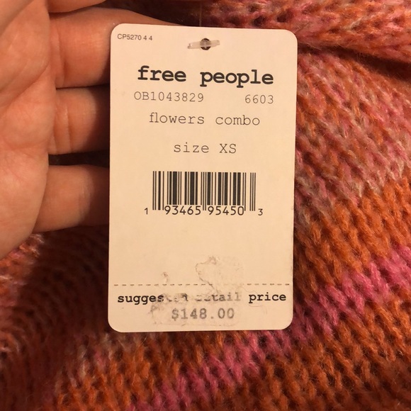 FREE PEOPLE Flowers Conbo Sweater - Picture 5 of 5